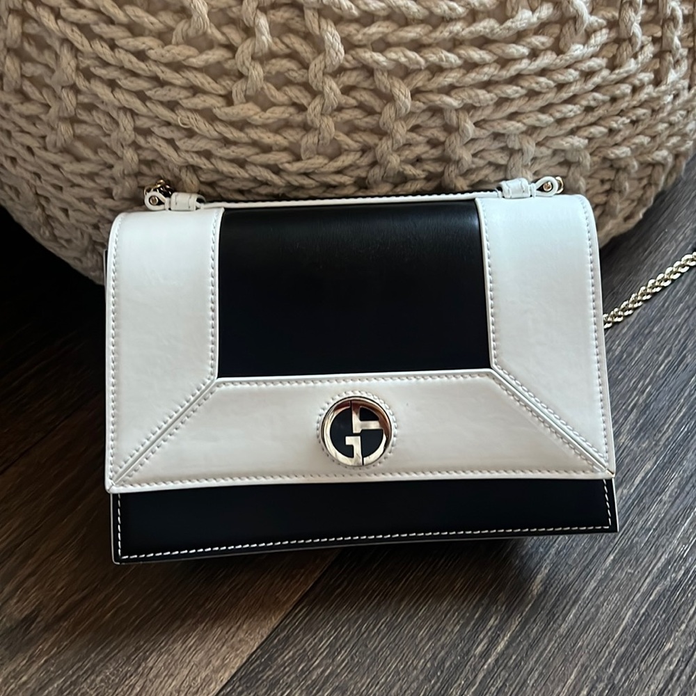 Giorgio Armani Black & White Purse